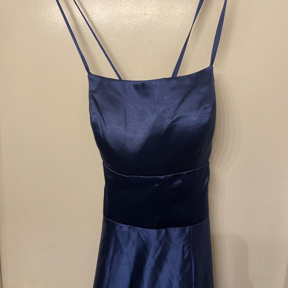 Elegant Blue Maxi Dress